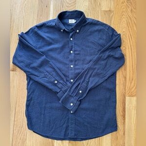 Faherty mens slim fit dress shirt. Size L men’s.